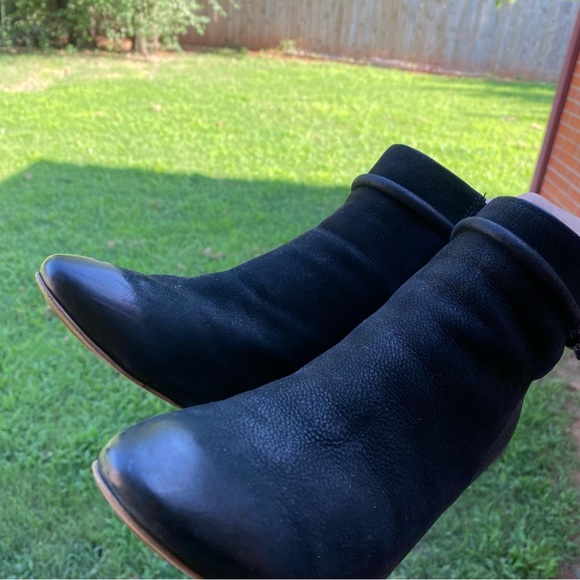 Ecco Black High Heel Booties - Picture 2 of 8